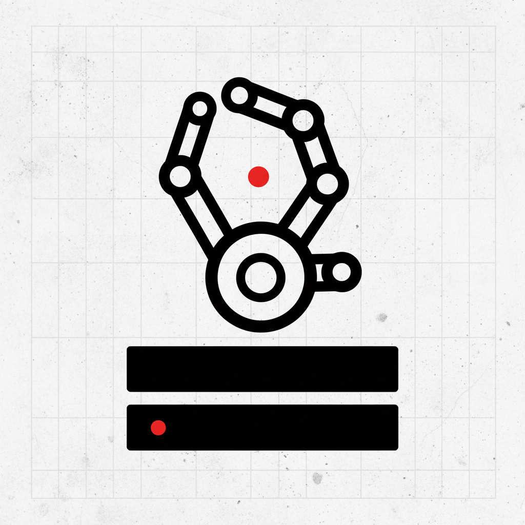 Open Claw Pro AI brutalist concrete product stamp dual baseplate