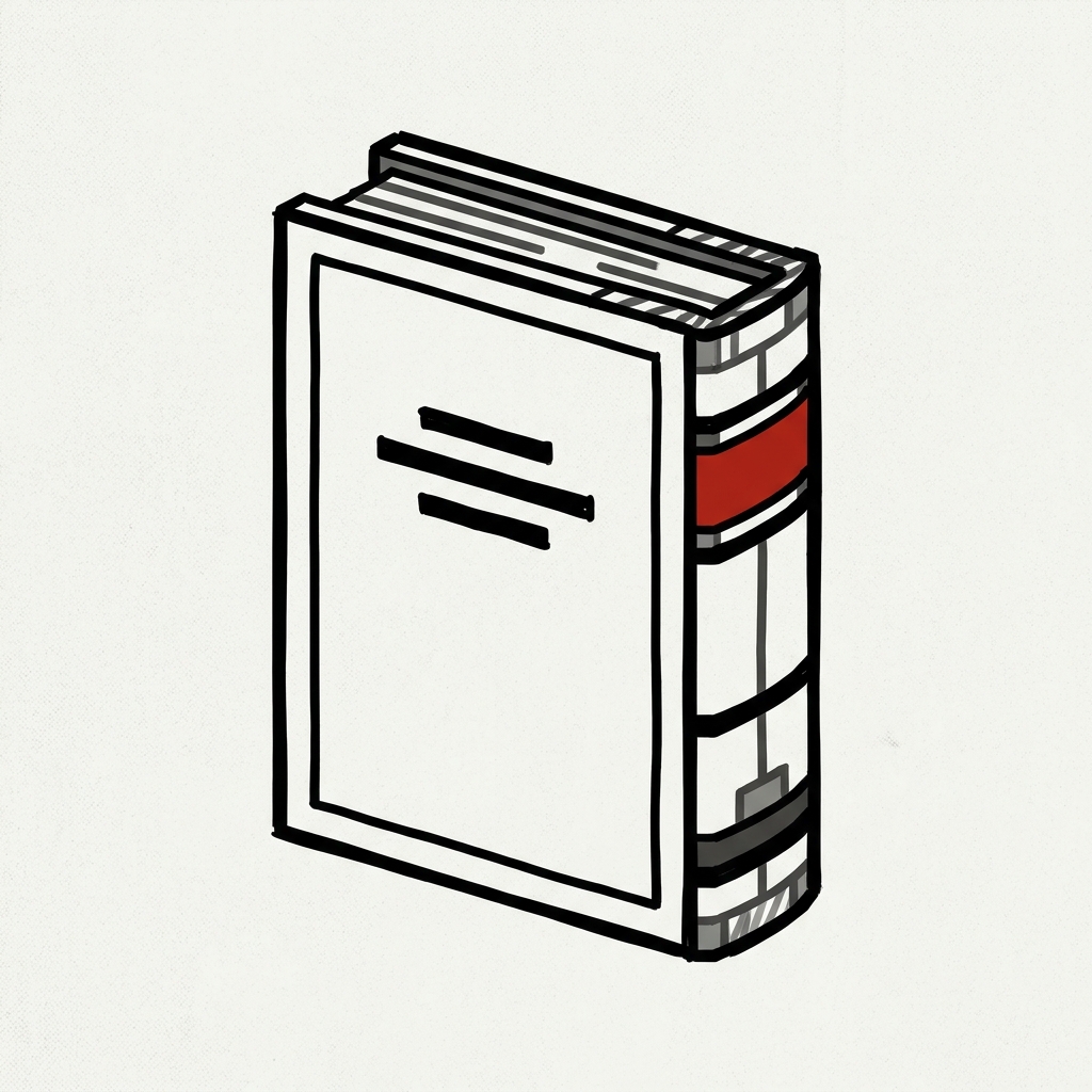 Canadian AI research annual report hardback book spine schematic icon