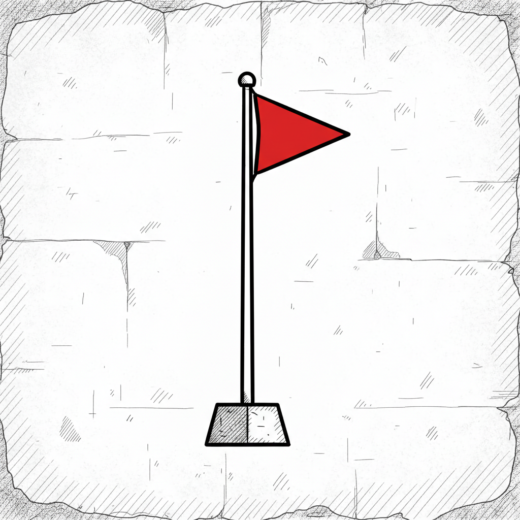 AI advisory retainer Canada brutalist crisis flag schematic stamp icon